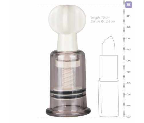 EasyToys Compact Suction Set for External Stimulation - 2 pcs