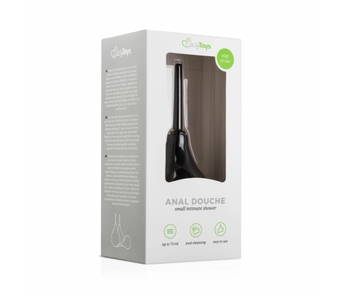 EasyToys Black Intimate Cleansing Device Small - Ergonomic Hygienic System