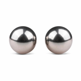 EasyToys Silver Exercise Spheres 19mm - Pelvic Floor Training Set