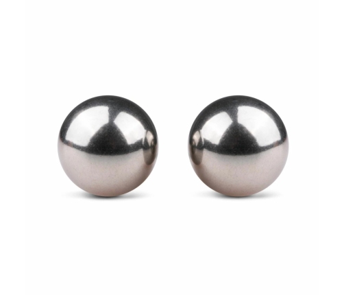 EasyToys Silver Exercise Spheres 19mm - Pelvic Floor Training Set