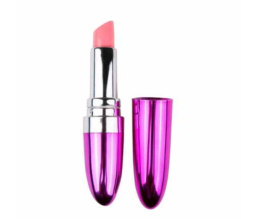 Vibe Therapy Secret Touch Compact Lipstick-Style Vibrating Device, Pink