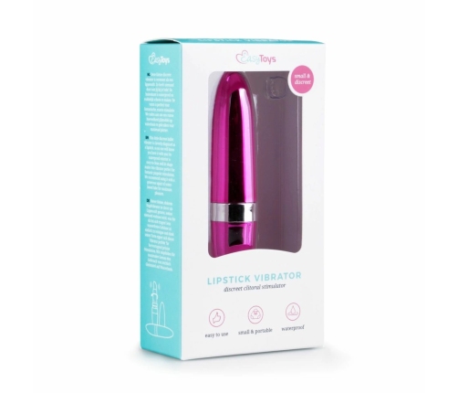 Vibe Therapy Secret Touch Compact Lipstick-Style Vibrating Device, Pink