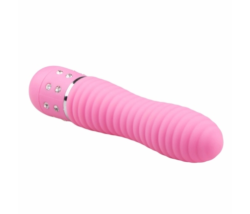 Love Diamond Pink Intimate Massager - Textured Multi-Speed Model