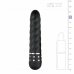 Love Diamond Black Mini Vibrator - Textured Multi-Speed Compact Model