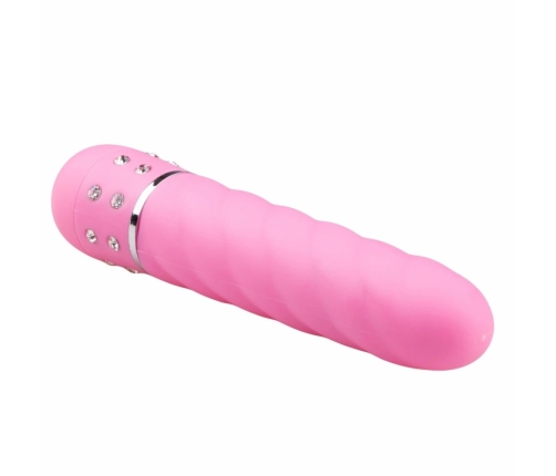 Love Diamond Pink Multi-Texture Intimate Device - Compact Size