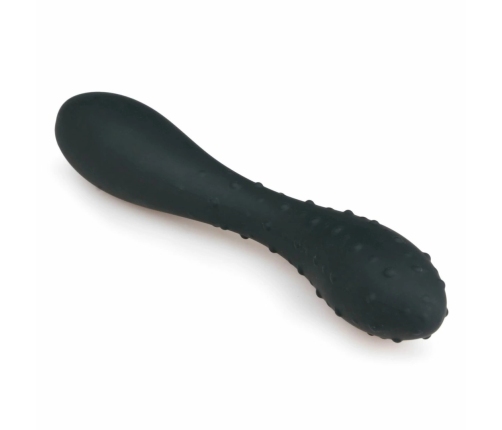 Sinner Gear Curved Silicone Model with Stimulating Surface Black 20cm