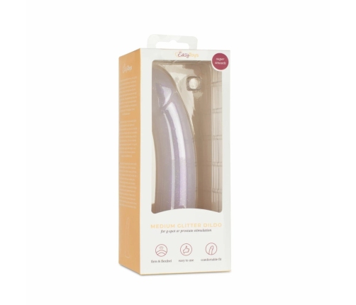 Dream Toys Mermaid Glitter Intimate Machine 19 cm - Flexible Jelly Model