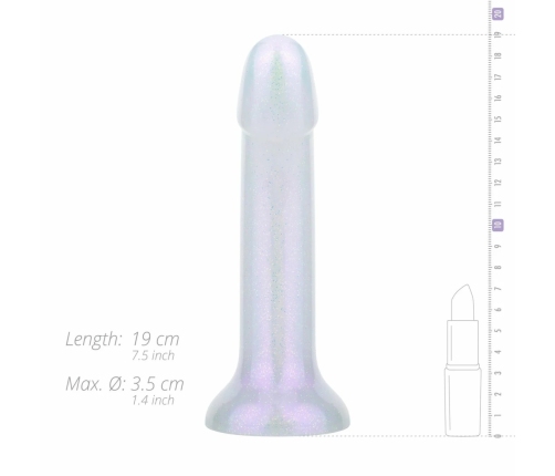 Dream Toys Mermaid Glitter Intimate Machine 19 cm - Flexible Jelly Model