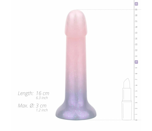 Mermaid Ombre Intimate Machine 15 cm - Glitter Jelly, Soft Material