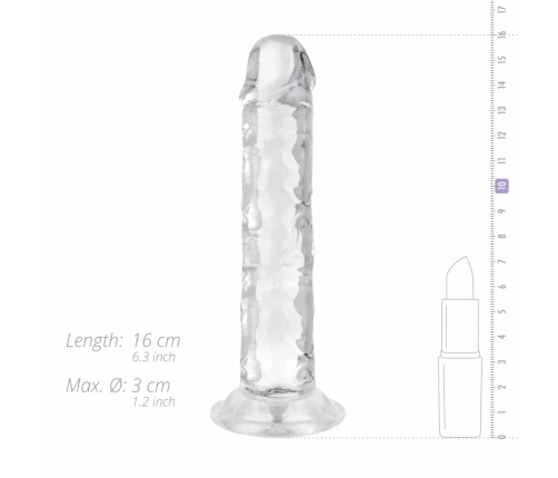 TOYJOY Jelly Series Intimate Device 14 cm - Soft Transparent Model