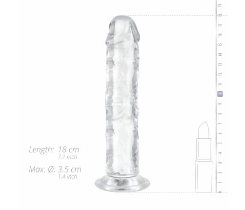 You2Toys Jelly Model 16 cm - Transparent Intimate Device with Suction Cup