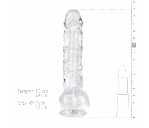 You2Toys Jelly Series Intimate Machine with Suction Cup 13.5cm Clear