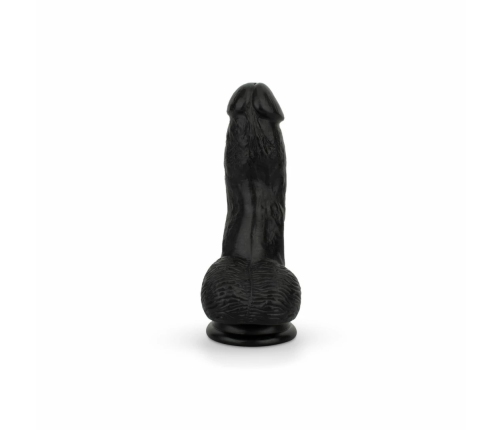 EasyToys Silicone Black Intimate Model with Base 12 cm