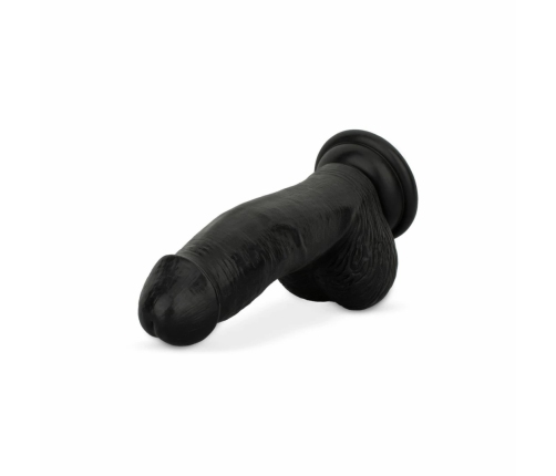 EasyToys Silicone Black Intimate Model with Base 12 cm