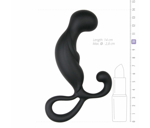 Nexus Revo Curved Prostate Massager Black - Ergonomic Silicone Device