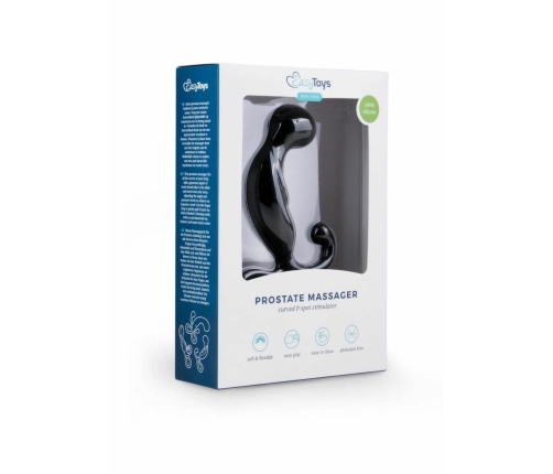 Nexus Revo Curved Prostate Massager Black - Ergonomic Silicone Device