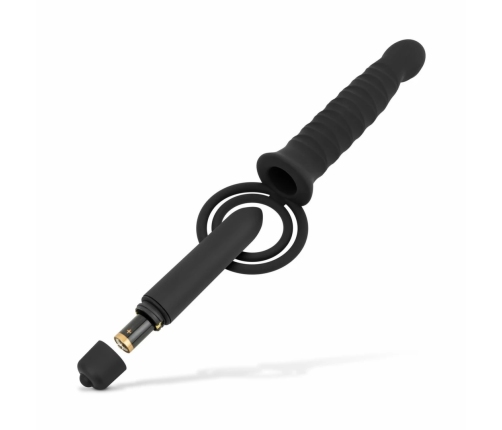 Men Only Vibrating Intimate Machine with Dual Rings and Bullet Vibrator