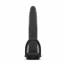 Men Only Black Intimate Device with Dual Stretch Rings, Curved Design
