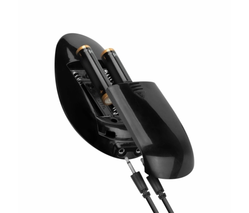 Fetish Collection Vibrating Strap-On System Black Adjustable Set