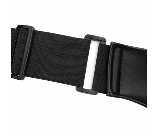 Fetish Collection Vibrating Strap-On System Black Adjustable Set