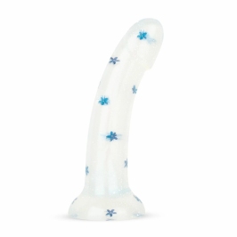 Blossom Bliss Intimate Machine Blue Glitter 19cm by Dildo Collection