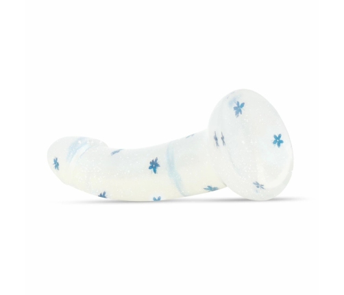 Blossom Bliss Intimate Machine Blue Glitter 19cm by Dildo Collection