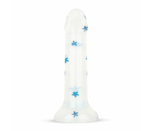 Blossom Bliss Intimate Machine Blue Glitter 19cm by Dildo Collection