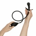 Anal Collection Inflatable Plug 8 cm Black - Adjustable Silicone Model