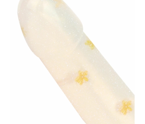 ToyJoy Floral Fantasy Gold Flowers 15 cm Intimate Accessory with Suction Base