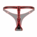 Fetish Collection Triple Harness System Adjustable Black/Red 54-106cm