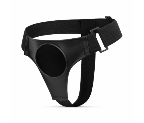 Fetish Collection Adjustable Black Harness with Suction System