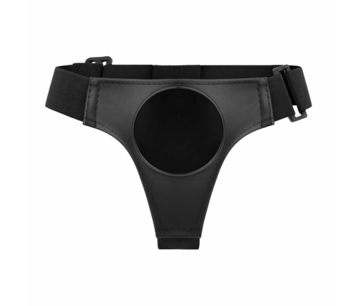 Fetish Collection Adjustable Black Harness with Suction System