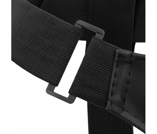 Fetish Collection Adjustable Black Harness with Suction System