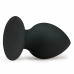 EasyToys Round Plug Black XL - Silicone Intimate Accessory with Suction Base
