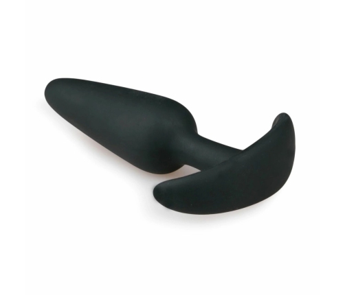 EasyToys Silicone Plug S Black - Compact Flexible Intimate Accessory