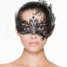 EasyToys Metal Eye Mask Black - Elegant Venetian Design