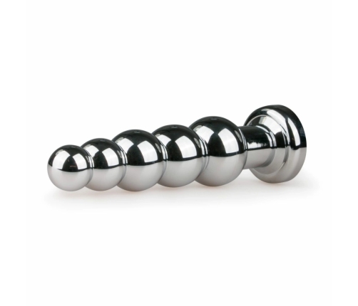 Rimba Aluminium Plug Clear Crystal - Elegant Metal Intimate Accessory