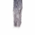 EasyToys Aluminum Plug with Faux Fox Tail - Silver Medium