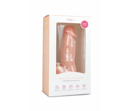 EasyToys Intimate Silicone Model 17.5 cm - Anatomically Textured Surface