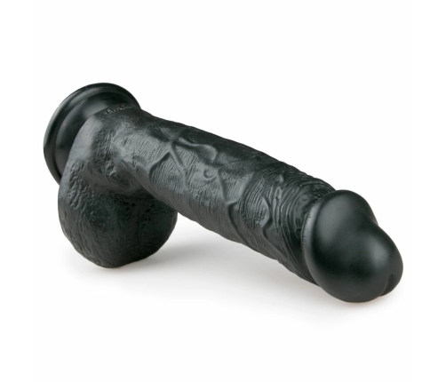 TOYJOY Realistic Model Black 22.5 cm - Anatomical Silicone Device