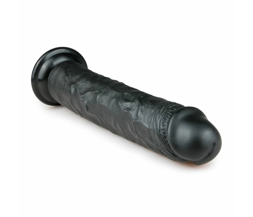 ToyJoy RealRock Intimate Device Black 28.5 cm Flexible Surface
