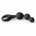 EasyToys Silicone Prostate Model with Graduated Beads, Black, 20 cm