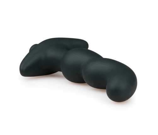 EasyToys Silicone Prostate Massager Black Ergonomic Design