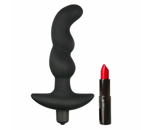 EasyToys Silicone Prostate Massager Black Ergonomic Design