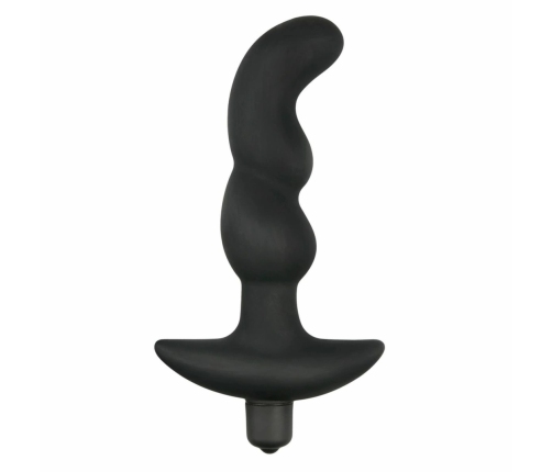 EasyToys Silicone Prostate Massager Black Ergonomic Design