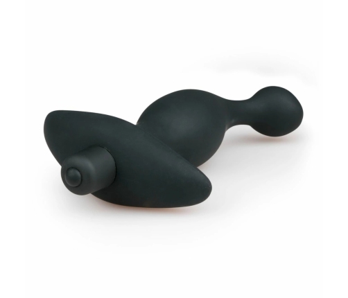 Sinner Gear Black Silicone Prostate Massager with Vibration Function