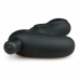 EasyToys Black Silicone Intimate Plug with Advanced Vibration System