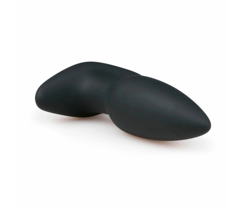 Sinner Gear Silicone Intimate Massager Black - Flexible Perineum Stimulator