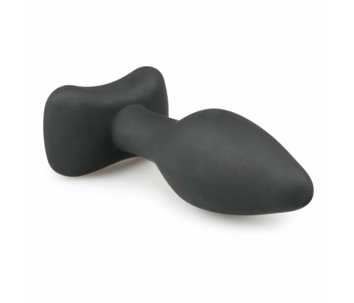 Sinner Gear Black Silicone Intimate Plug Small - Ergonomic Design