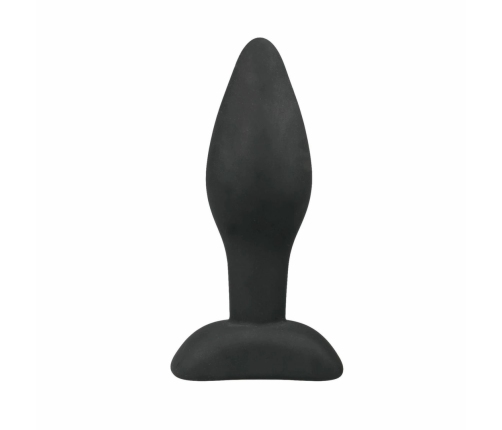 Sinner Gear Black Silicone Intimate Plug Small - Ergonomic Design